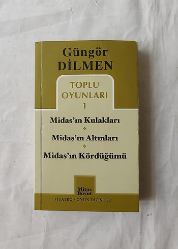 Güngör Dilmen Toplu Oyunları 1 Kitap