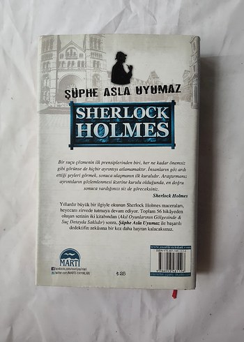 Sherlock Holmes - Şüphe Asla Uymaz Ciltli - Görsel 5