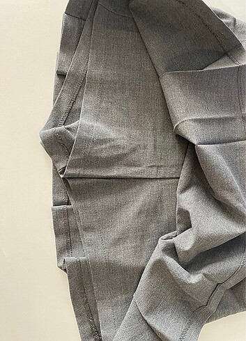 BERSHKA viral gri etek - Görsel 3