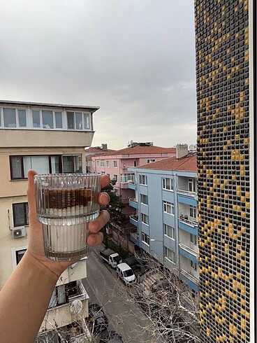  Beden Kahve kokulu latte mum