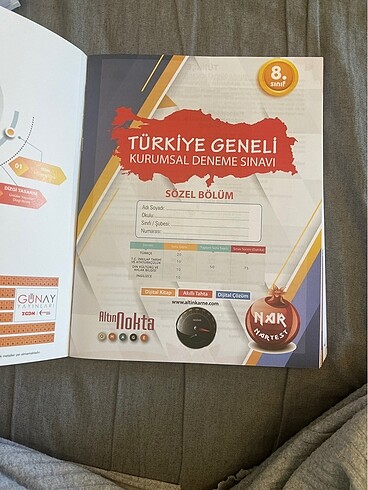 Beden Renk 8. Sınıf Ünlüler karması deneme