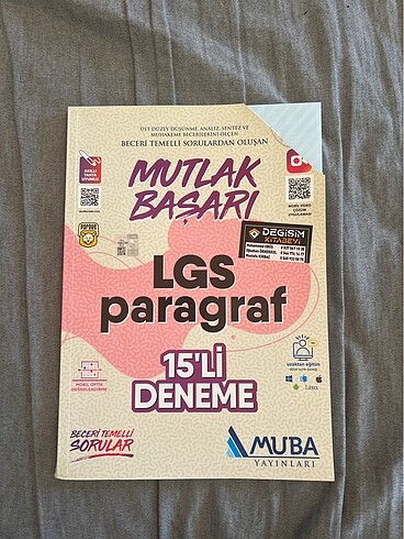 8. Sınıf muba paragraf denemesi