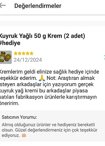 Kuyruk Yağlı Krem 50g/67 mL - Görsel 3