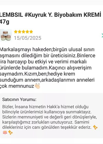 Eminature Lembsil Yüz Kremi 50 ml - Görsel 3