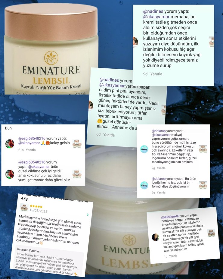 Eminature Lembsil Yüz Kremi 50 ml - Görsel 2