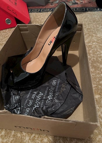 Marjin Kadın Kahverengi Stiletto Topuklu Ayakkabı - Görsel 2