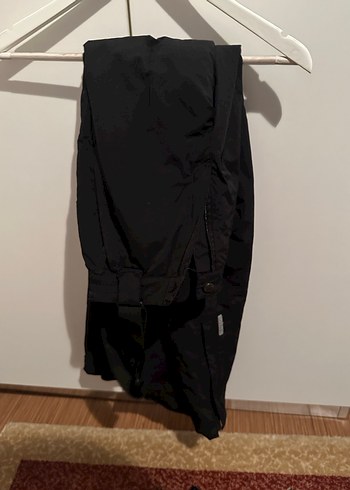 Erkek Çocuk Mavi Fermuarlı Kayak Montu ve Pantolonu - Görsel 2