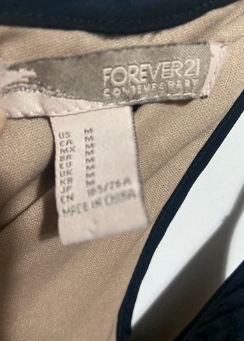 Dantelli Siyah Uzun Kadın Tulum forever 21 - Görsel 4