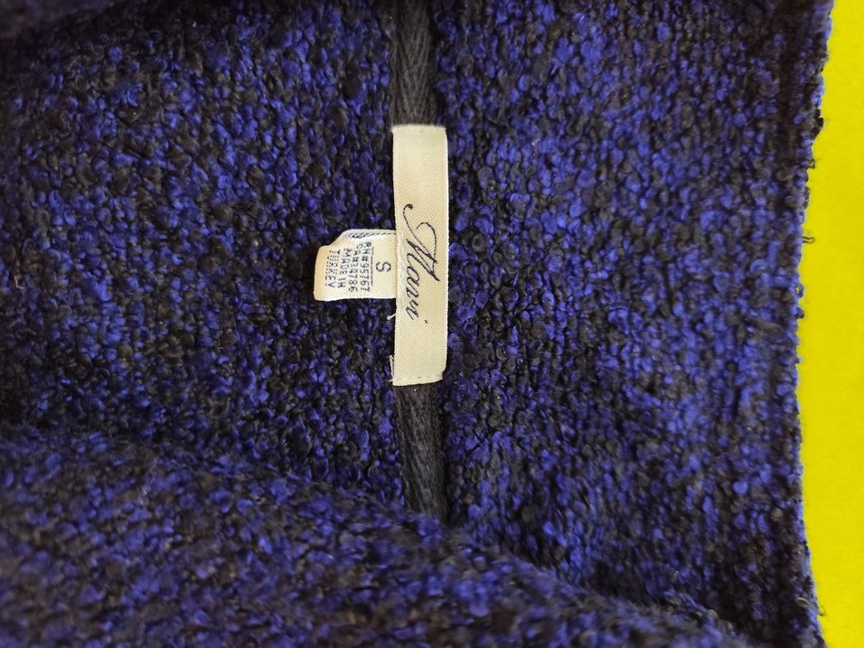 Koyu Mavi Fermuarlı Kadın Ceket - Görsel 4