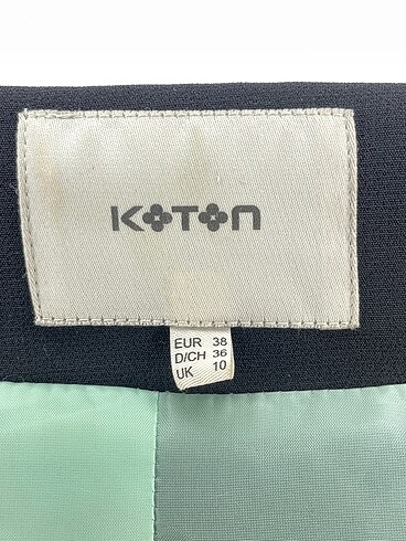 38 Beden siyah Renk Koton Blazer %70 İndirimli.