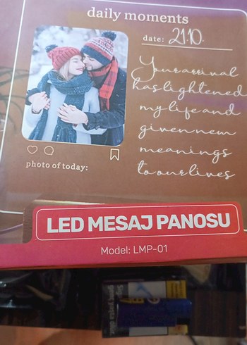 LED Mesaj Panosu Model LMP-01