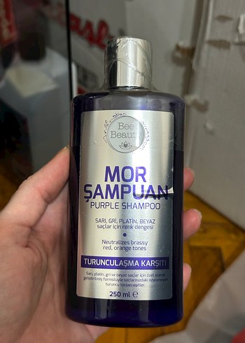 Mor Şampuan - Sarı Saçlar İçin - Görsel 3