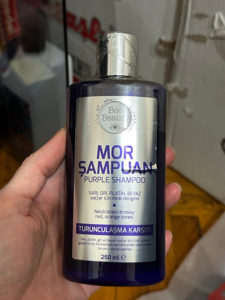 Mor Şampuan - Sarı Saçlar İçin - Görsel 3