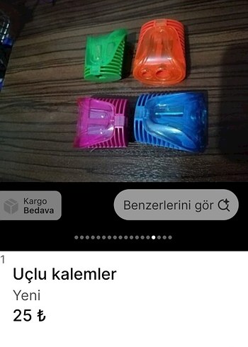 Beyaz Plastik Kalem Açacağı - Görsel 2