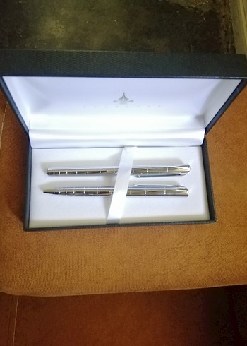 Gri Metal İkili Kalem Seti - Görsel 2