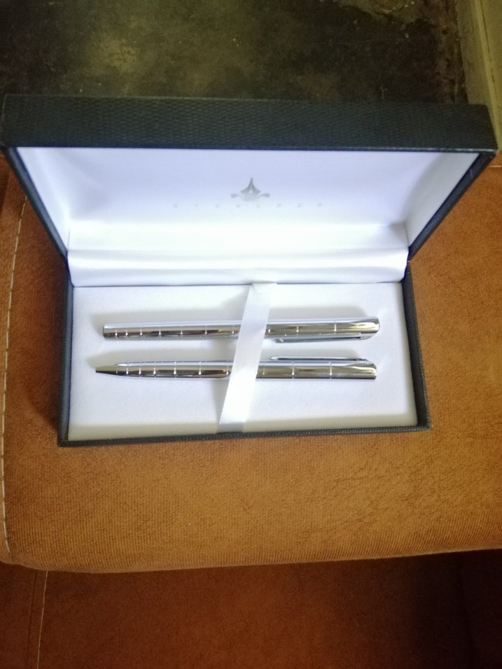 Gri Metal İkili Kalem Seti - Görsel 2