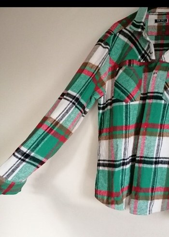 Düğmeli, Uzun Kollu Erkek Gömlek - Görsel 2