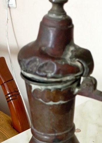 Parlak Kahverengi Antika ibrik - Görsel 4