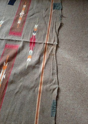 Çok Renkli Geleneksel Desenli kilim - Görsel 6