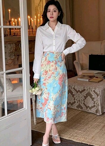 Bershka Midi etek