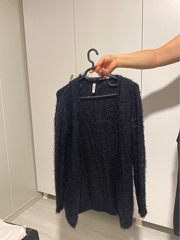 peluş kürklü hırka