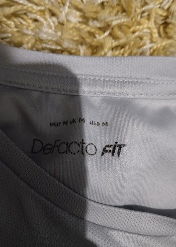 DefactoFitGri Erkek Kısa Kollu Tişört - Görsel 3