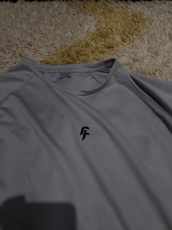 DefactoFitGri Erkek Kısa Kollu Tişört - Görsel 2