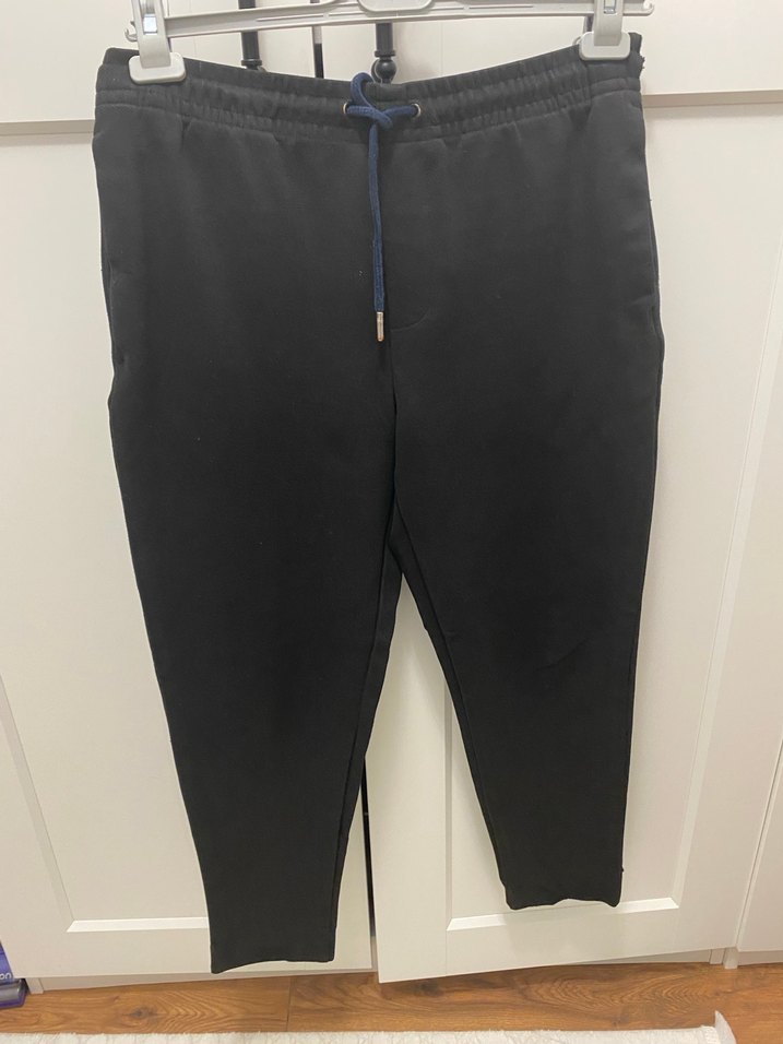 Siyah Kemerli erkek Kışlık Pantolon - Görsel 2