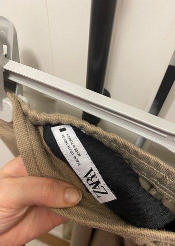 Bej Kemerli Rahat Kesim erkek kışlık Pantolon - Görsel 5