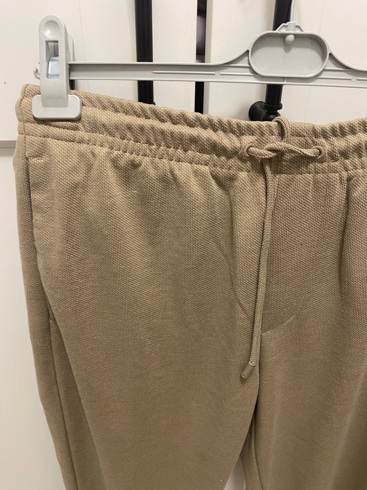 Bej Kemerli Rahat Kesim erkek kışlık Pantolon - Görsel 3