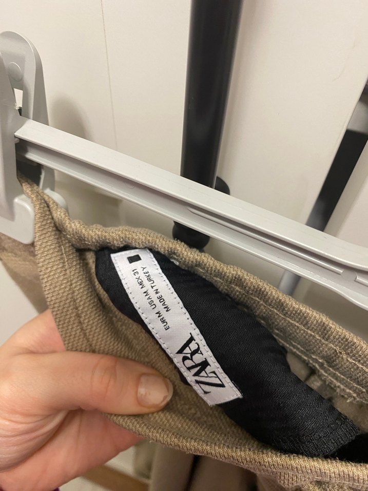 Bej Kemerli Rahat Kesim erkek kışlık Pantolon - Görsel 5