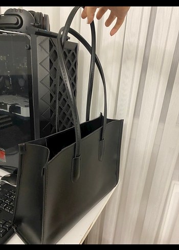 KahverengiDeri Kadın İş Çantası - Görsel 3