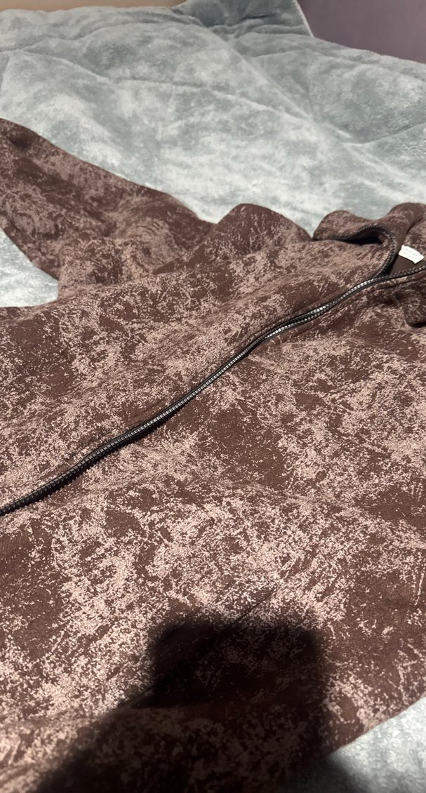 Kahverengi Kapüşonlu Kadın Sweatshirt - Görsel 2