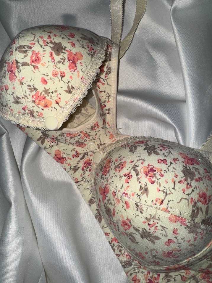 Çiçekli emzirme sütyeni - Görsel 2
