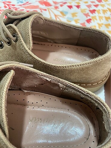 36 Beden Kahverengi Loafer Günlük Ayakkabı