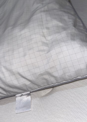 Gri Düz Yastık - Görsel 3