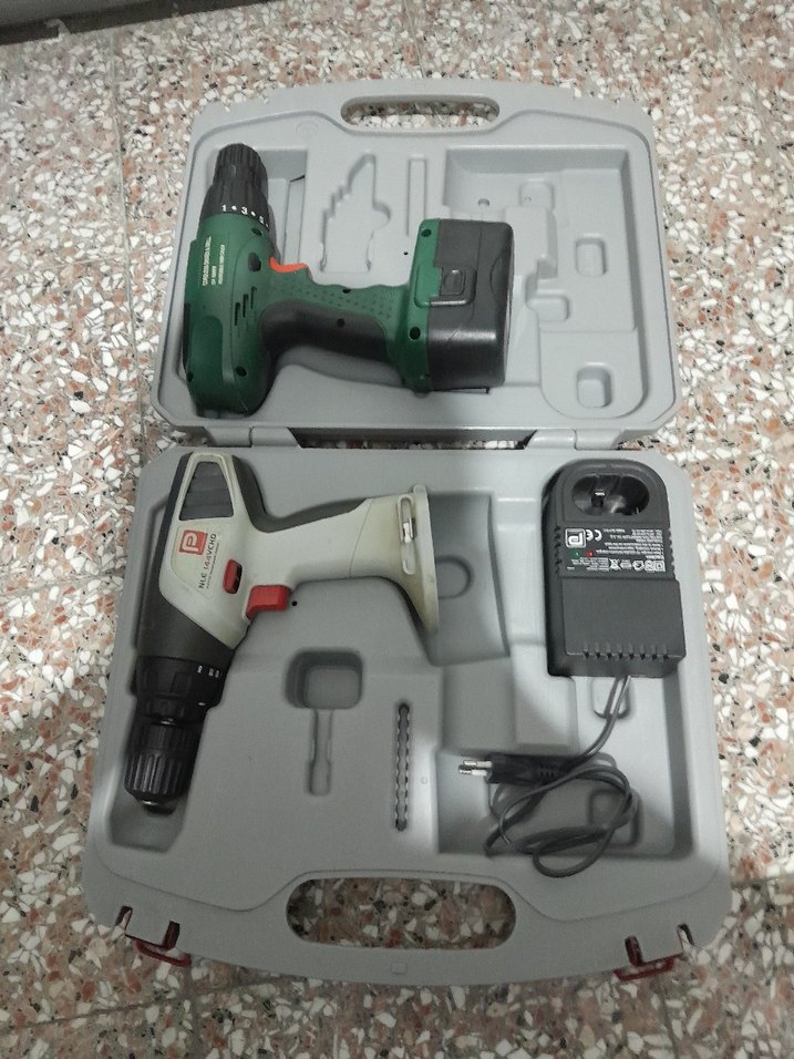 2 adet Şarjlı Matkap Seti, Taşınabilir Kutulu - Görsel 3