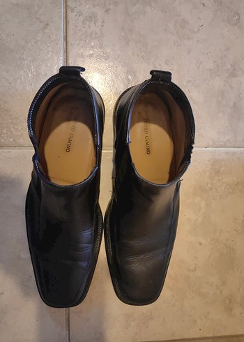 Pedro Camino Siyah Deri Ayakkabı  40 Numara - Görsel 4