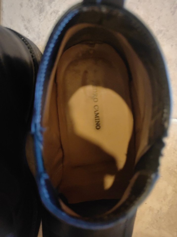 Pedro Camino Siyah Deri Ayakkabı  40 Numara - Görsel 3