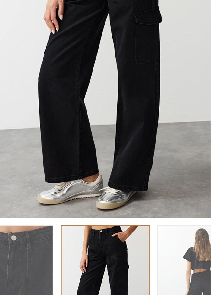 trendyolmilla kargo pantolon - Görsel 3