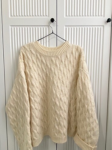 krem/ekru kazak - Görsel 2