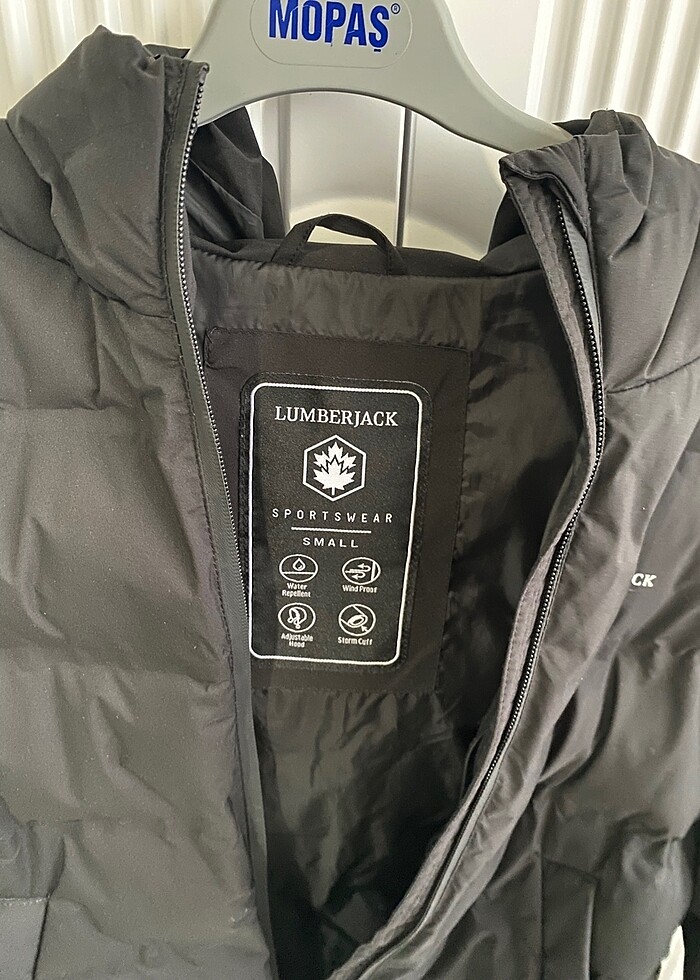 siyah mont - Görsel 2