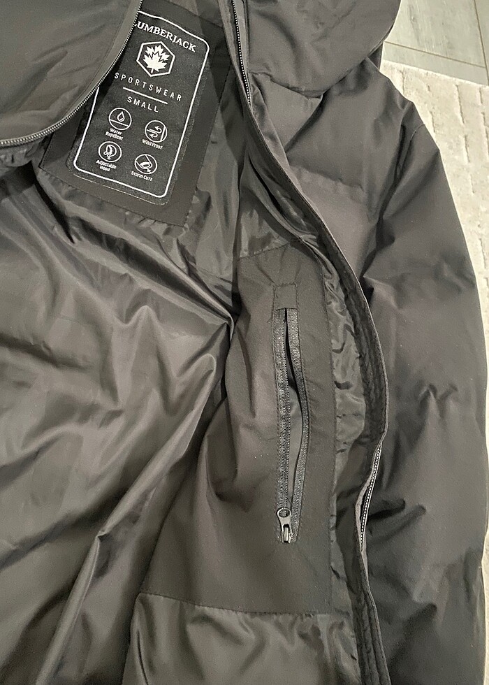 siyah mont - Görsel 4