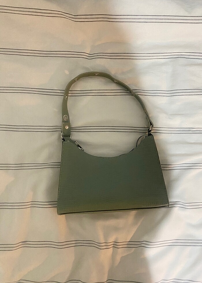 su yeşili kol çantası - Görsel 2