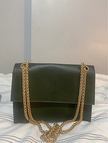 yeşil kol çantası - Görsel 2