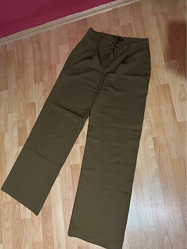 Kahverengi Kumaş Pantolon