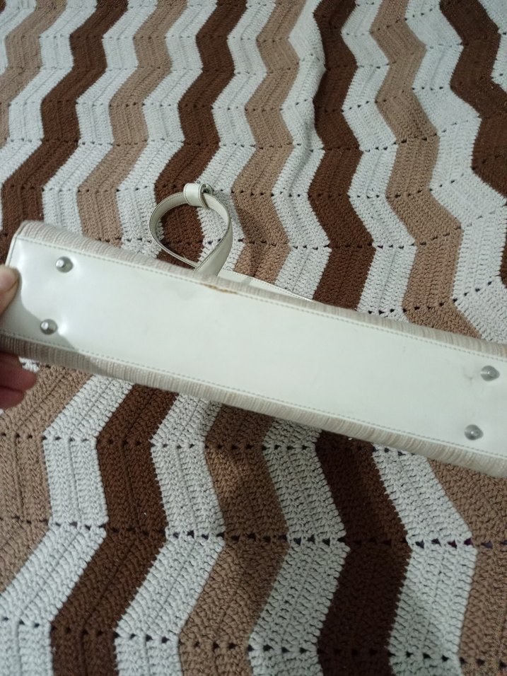 Bej Pliseli Kadın Çanta - Görsel 3