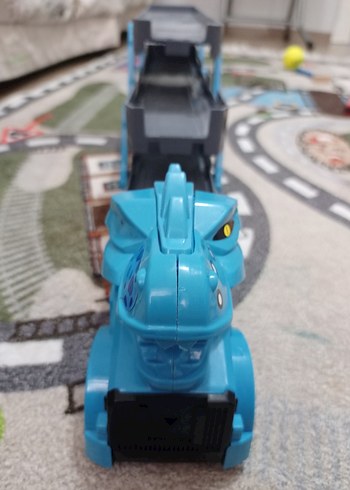 Mavi Oyuncak taşıyıcı tır - Görsel 3