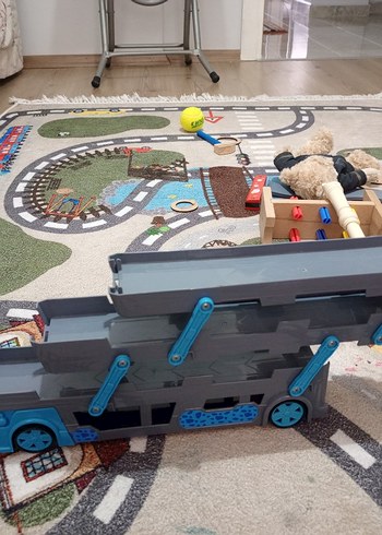 Mavi Oyuncak taşıyıcı tır - Görsel 4