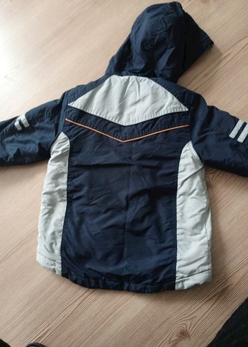 lacivert Fermuarlı Erkek Çocuk Ceket - Görsel 4